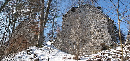 Ruine Pfannenstiel 01, Donautal