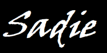 Sadie name logo.png