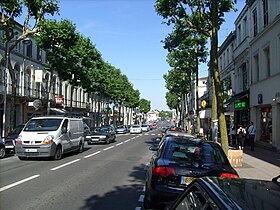 A Cours National (Saintes) cikk szemléltető képe