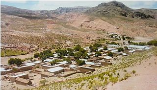 San Antonio de Esmoruco Town in Potosí Department, Bolivia