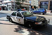 San Diego Police Department car