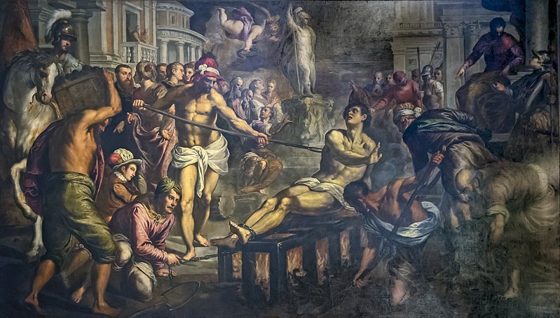 File:San Giacomo dall'Orio (Venice) - Martire di San Lorenzo di Palma il giovane.jpg