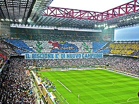 Inter Milanin ultrat vuonna 2009.