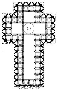 Brunelleschi's plan of Santo Spirito
