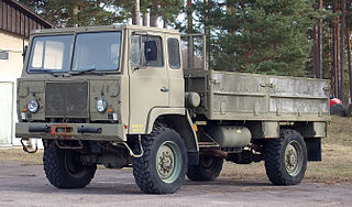 <span class="mw-page-title-main">Scania SBA111</span> Swedish all-wheel drive truck