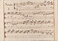 partitura manuscrita