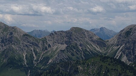 Schänzlespitze from Northwest