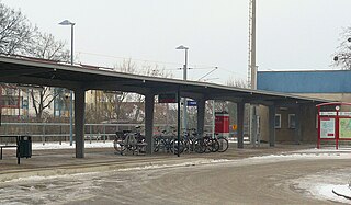 <span class="mw-page-title-main">Schwedt station</span> Railway station in Schwedt/Oder, Germany