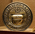 * Nomination Seal of medieval Lausanne -- Rama 12:43, 20 December 2007 (UTC) * Promotion I would crop to square but QI though. --LucaG 14:24, 22 December 2007 (UTC)