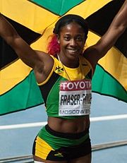 Shelly-Ann Fraser-Pryce Moscow 2013 cropped.jpg