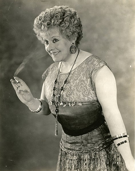 File:Silent film actress Cissy Fitzgerald (SAYRE 211).jpg