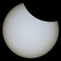 बेब्रास्का में सूर्य ग्रहण