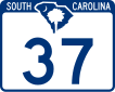 South Carolina state route marker