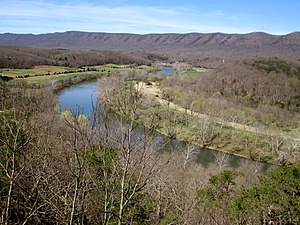 The South Fork Shenandoah River