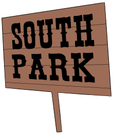 Оңтүстік парк sign.svg