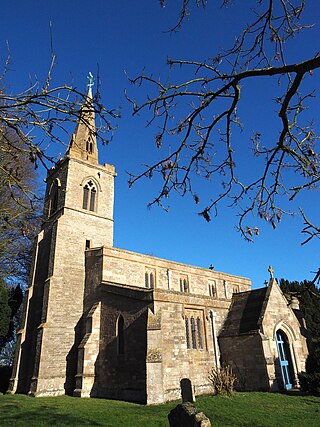 <span class="mw-page-title-main">St Andrew's Church, Steeple Gidding</span> Church in Cambridgeshire, England