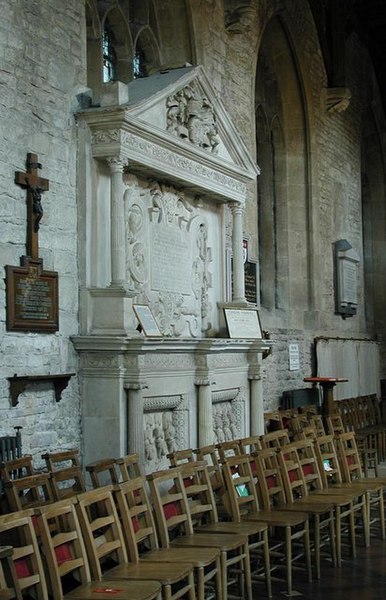 File:St John the Baptist, Burford, Oxon - Monument - geograph.org.uk - 1607975.jpg