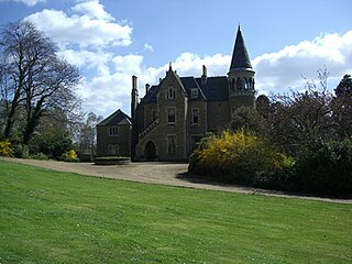 <span class="mw-page-title-main">St Vincents Hall</span> Gothic Revival mansion in Grantham, Lincolnshire, England