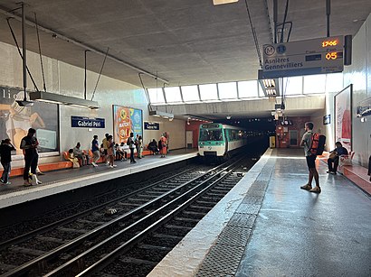 How to get to Gabriel Péri - Métro with public transit - About the place