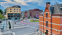 Het stationsplein