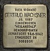 Stolperstein Luitpoldstr 40 Gertrud Wachsner.JPG