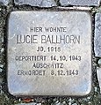 Lucie Ballhorn, Münchener Straße 40, Berlin-Schöneberg, Deutschland