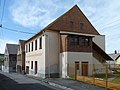 English: The place where the synagogue in the Jewish Street in the town of Strážov, Klatovy District, Czech Republic, used to stand before demolition. Čeština: Místo, kde stála dnes již zaniklá synagoga v bývalé Židovské ulici ve Strážově, okres Klatovy.