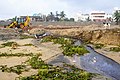 * Nomination Man - Nature conflict: Section of the wall built across a natural water course on the Uthandi beach is destroyed by Cyclone Mandous. Chennai, India --Tagooty 03:36, 14 December 2022 (UTC) * Promotion  Support Good quality. --XRay 04:38, 14 December 2022 (UTC)