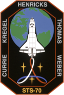 STS-70 1995. 07. 13. ~ 1995. 07. 22.