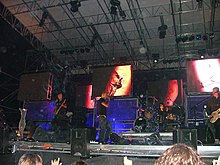 I Subsonica in concerto nel 2005