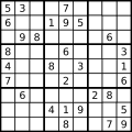 Sudoku'da 1'den 9'a kadar rakamlar; her bir satırda, sütunda ve 3x3'lük karede bir kez kullanılacak şekilde tabloya yerleştirilir.