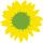 Sunflower (Green symbol).svg