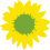 Sunflower (Green symbol).svg