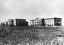 Early image of the TCU campus in Fort Worth TCU Campus.jpg