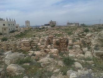 Aspect of the Tall Jawa archaeological site in Jordan Tall Jawa Amman Jordan.jpg