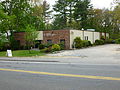 Temple Shalom Emeth Reform Jewish Congregation‎, located in 16 Lexington Street Burlington, MA 01803.east (front) and north sides