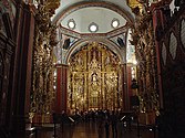 Interior del templo de San Francisco Javier