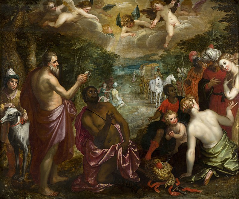 The Baptism of Queen Candace's Eunuch (c. 1625–30, attributed to Hendrick van Balen and Jan Brueghel the Younger)