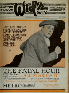 <i>The Fatal Hour</i> (1920 film) 1920 film by George Terwilliger