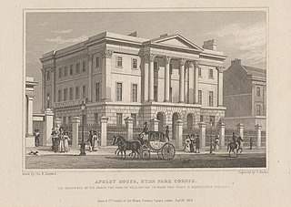 Apsley House, Hyde Park Corner: the Residence of his Grace the Duke of Wellington