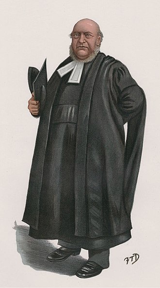 Caricature of Thomas Fowler, President of Corpus 1881-1904 Thomas Fowler (Oxford).jpg