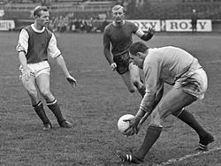 Koeman (balra) 1967-ben a GVAV színeiben