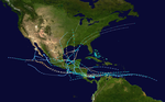 Thumbnail for List of Atlantic–Pacific crossover hurricanes