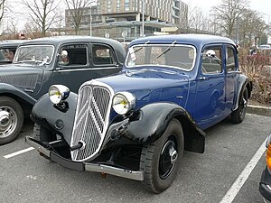 rétroviseur intérieur - Traction avant 1952