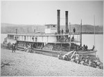 Flodbåt på Tennesseefloden 1863.