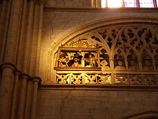 Triforio en la catedral de Palencia