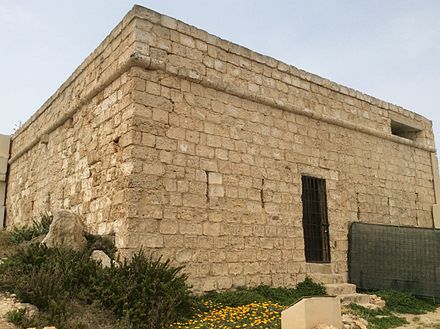 Blockhouse of Westreme Battery, built in 1715–16 in Mellieħa, Malta