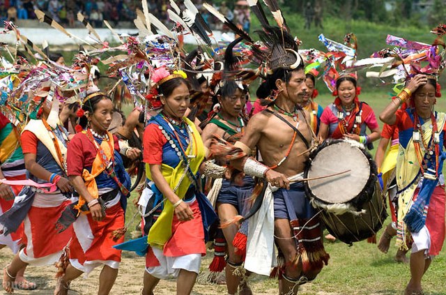 Image: Tutsa Dancers from Changlang District
