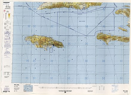 Map including Navassa Island (NIMA, 1996)