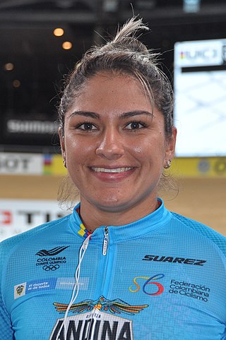 <span class="mw-page-title-main">Juliana Gaviria</span> Colombian track cyclist